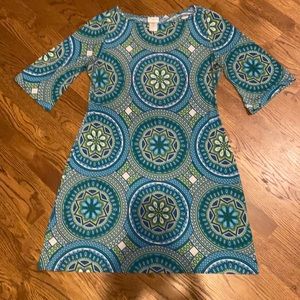 Medallion Print Dress